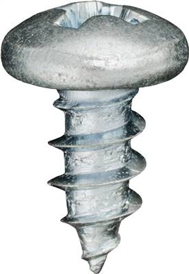 Phillips Pan Head Tap Screw 8 X 3/8 Zinc Ab