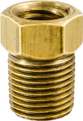 Brass Male Connector 1/8 Tube Size 1/8 Thread