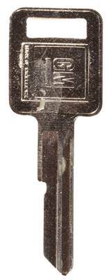 GM Key Blank Groove: #54-C - B&S 320652