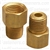 Brass Male Connector 1/4 Tube Size 1/8 Thread
