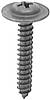 Phillips Round Washer Head Tap Screw #8 X 1