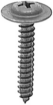 Phillips Round Washer Head Tap Screw #8 X 1