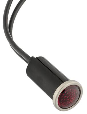 Indicator Lamp With Red Lens