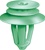 Mercedes Benz Retainer - Green Nylon