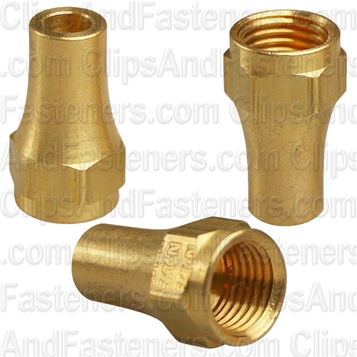 Brass Flare Nut Long 3/16 Tube Size