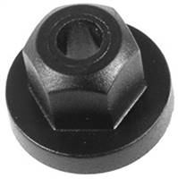 BMW & Mercedes 5mm Nylon Flange Nut 10mm Hex