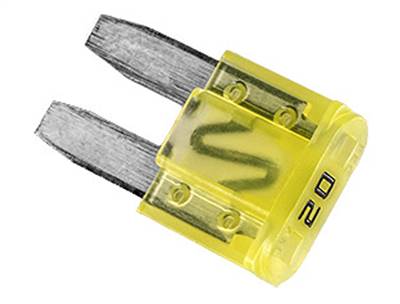 GM Micro-Fuse 20 AMP Yellow Color
