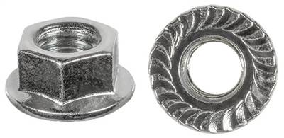 M10-1.50 Metric Spin Lock Nuts With Serrations
