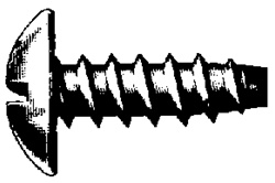 Slotted Truss Head Tap Screw 14 X 3/4" Zinc Discontinued