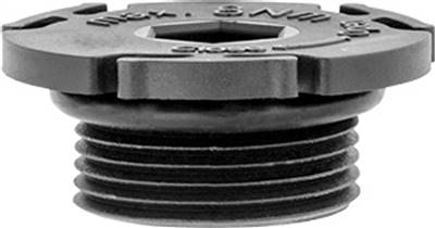 BMW Plastic Oil Drain Plug With Rubber Gasket 11-13-7-605-018