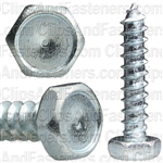 #14 X 1-1/4" Indented Hex Head Tapping Screws Zinc