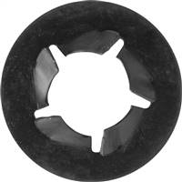 Pushnut Bolt Retainer 1/4" Bolt 1/2" OD Black Phosphate