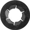 Pushnut Bolt Retainer 3/8 Bolt 25/32 OD Black Phosphate