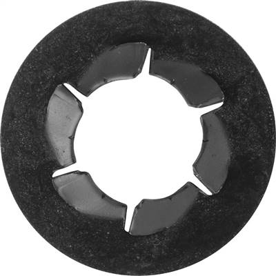 Pushnut Bolt Retainer 3/8 Bolt 25/32 OD Black Phosphate