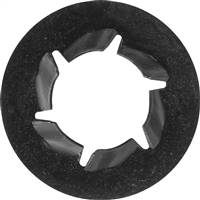 Pushnut Bolt Retainers 7/16 Bolt 27/32 OD Black Phosphate