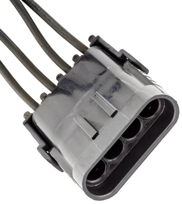 Weather Pack In-Line 4-Way Shroud Harness Connector - GM: 88861069