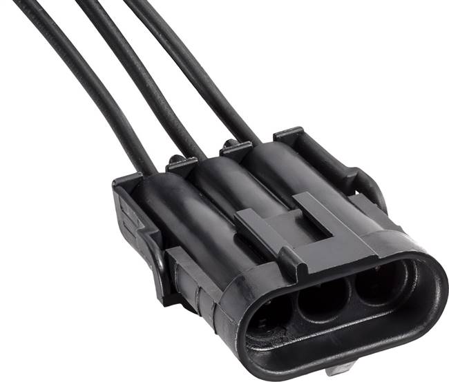 Weather Pack In-Line 3-Way Shroud Harness Connector