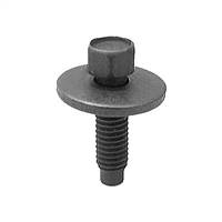 Hex Head Sems Screw w/ Dog Point M6-1.0 X 22mm Black - Chrysler: 6100566 / Ford: N606676-S2