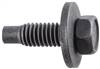 Hex Head SEMS Body Bolts With Dog Point 3/8-16 X 1-3/16 - Black