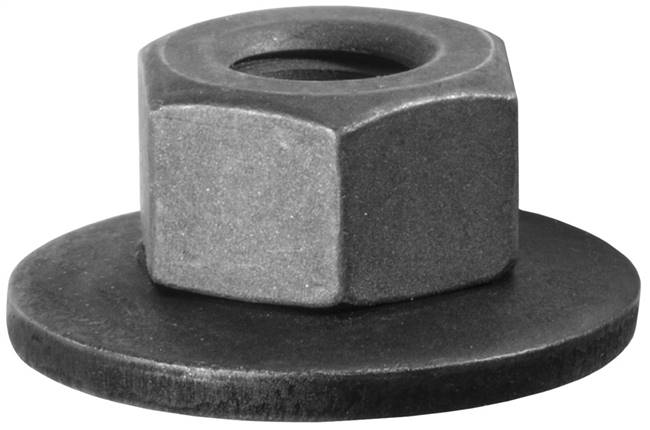 Free Spinning Washer Nut M6-1.0 19mm Washer OD - Ford: 11609411, N621906S441, N621906S2
