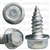 #14 X 5/8 Ind. Hex Head Tap Screw Zinc