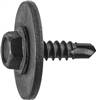 #8 x 5/8" Hex SEMS Washer Tapping Screw w/ TEK Point - Chrysler: 471064