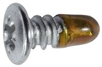 #8 x 3/8" Phillips Washer Head Tapping Screw w/ TEK Point - Chrysler: 384474S47X