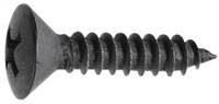 Phillips Oval Head Tapping Screw #8 x 3/4" - Black