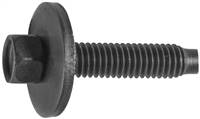 Hex Head SEMS Screw w/ Dog Point M6-1.0 x 28mm - Ford: N606677-S