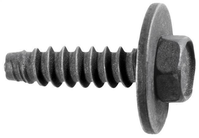 #8 x 5/8" Hex Head SEMS Tapping Screw B-Point - Ford: 384283S2