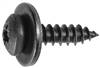 M4.2-1.41 X 15mm Phillips Pan Head Sems Washer Tapping Screw - Black Oxide