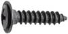 #8 x 1/2" Phillips Washer Head Tapping Screw w/ TEK Point - Black Oxide