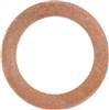 12mm ID x 18mm OD Copper Sealing Washer