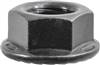 Spin Lock Nut w/ Serrations 3/8-24 Thread 3/4 O.D.