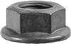 1/2"-20 Thread Spin Lock Nut w/ Serrations 1-1/32" O.D.