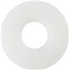 1/4" Bolt Size Flat Washer O.D. 0.387"  - Natural Nylon