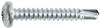 #10 x 1-1/4" Phillips Pan Head Tapping Screw with TEK Point - Zinc Finish