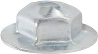 #10-24 Diameter 5/8" Hex Washer Lock Nut - Zinc Finish