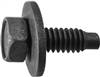 1/4-20 x 3/4" Hex Head SEMS Body Bolt w/ Dog Point - Black Phosphate