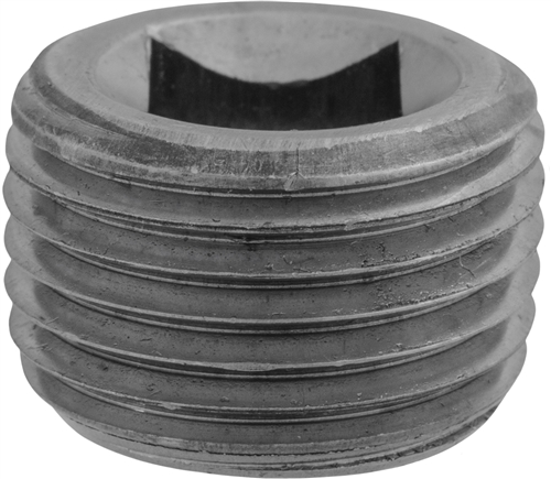 1/2" Square Countersunk Pipe Plug