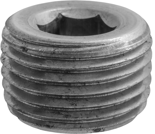 Discontinued 9/16" Hex Countersunk Pipe Plug