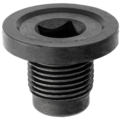 M18-1.5 Drain Plug w/ Rubber Washer Face