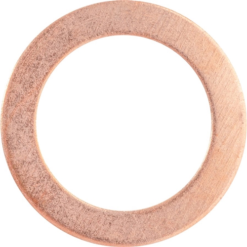 7/16" x 5/8" x 1/32" Flat Copper Gasket