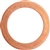 M8 x M12 Copper Gasket