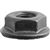 1/4"-20 Hex Flange Spin Lock Nut