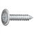 4.2 X 20mm Phillips Flat Washer Head Tapping Screw - Zinc