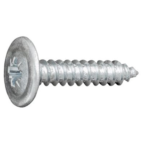 4.2 X 20mm Phillips Flat Washer Head Tapping Screw - Zinc