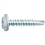 #8 X 7/8" Phillips Round Washer Head TEKS Tapping Screw - Zinc Finish