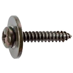 4.2 x 25mm Phillips Pan Head Tapping Screw w/ Free Spinning Washer