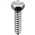 #8 X 3/4" Indented Hex Head Tapping Screws Zinc